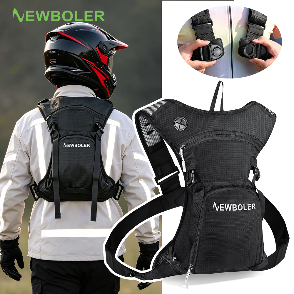 Cycling Gear Storage - Plecak Hydracyjny NEWBOLER 8L na Motocykl,