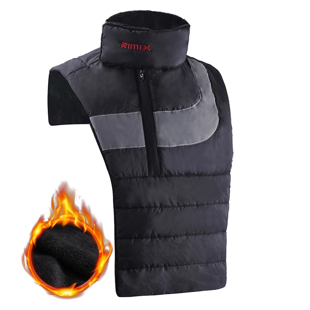 Reflective Cycling Vest - Zimowa kamizelka ochronna na szyję do