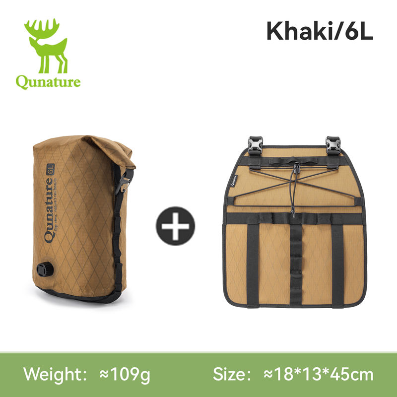 Cycling Gear Storage - Qunature 6/12L Bikepacking: Lekki podwieszany worek