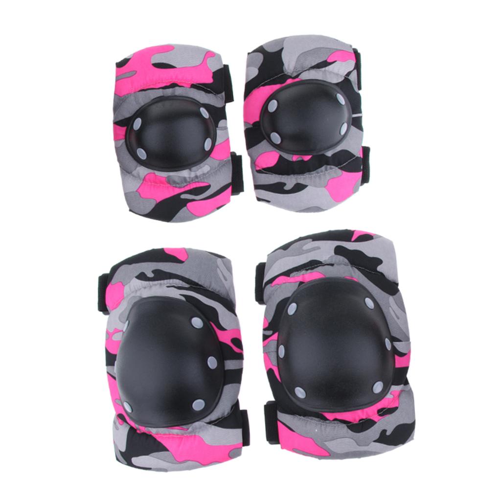 Cycling Protective Gear - Zestaw ochraniaczy na kolana, łokcie i