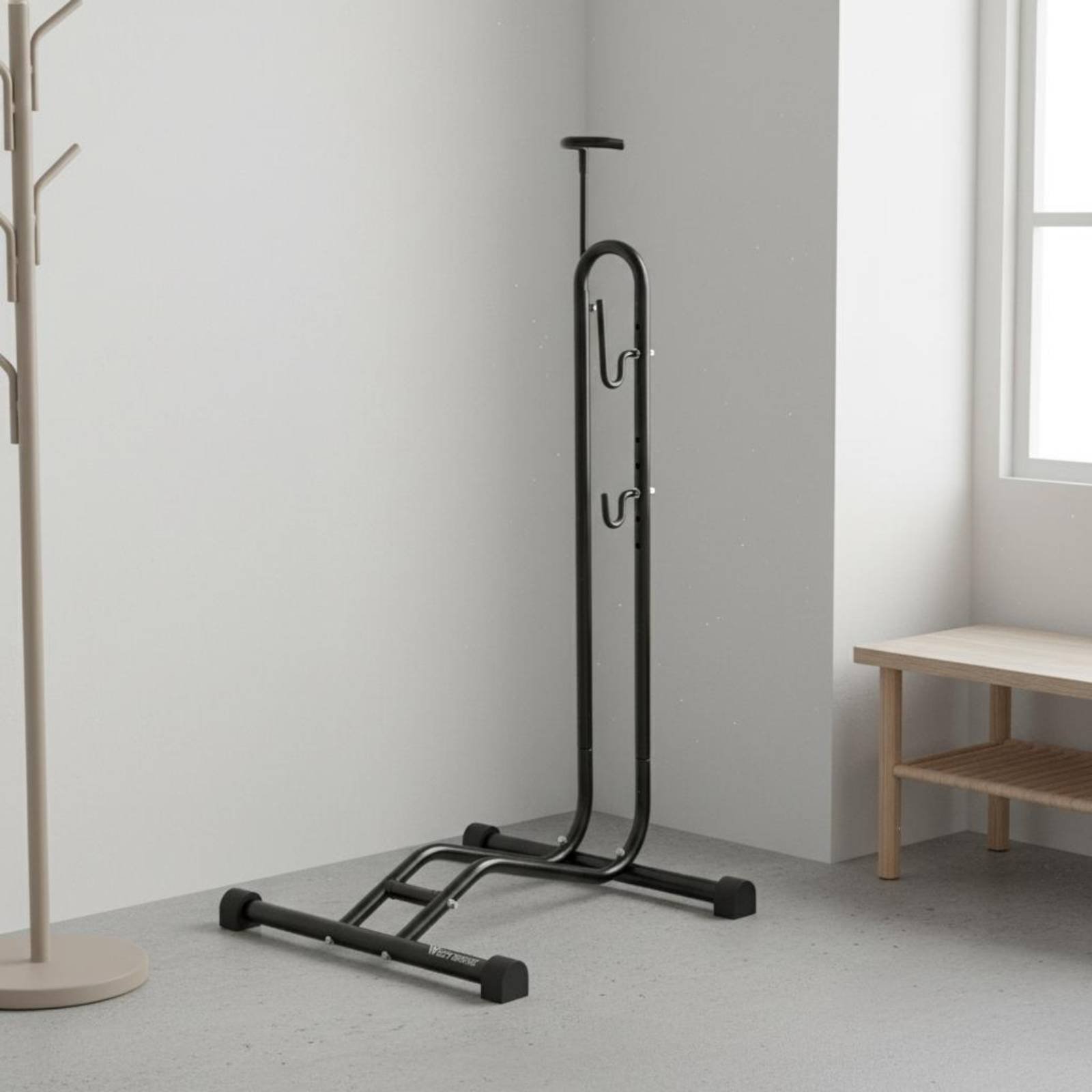 Stojak rowerowy pionowy, stabi – Cycling Gear Storage recenzja i cena