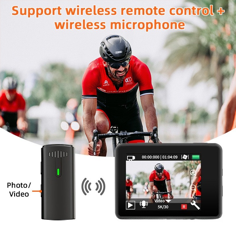 Kamera sportowa Ultra HD 5K, w – Bicycle Helmet recenzja i cena