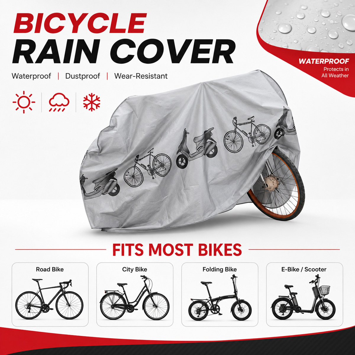 Uniwersalny pokrowiec na rower – Cycling Gear Storage recenzja i cena