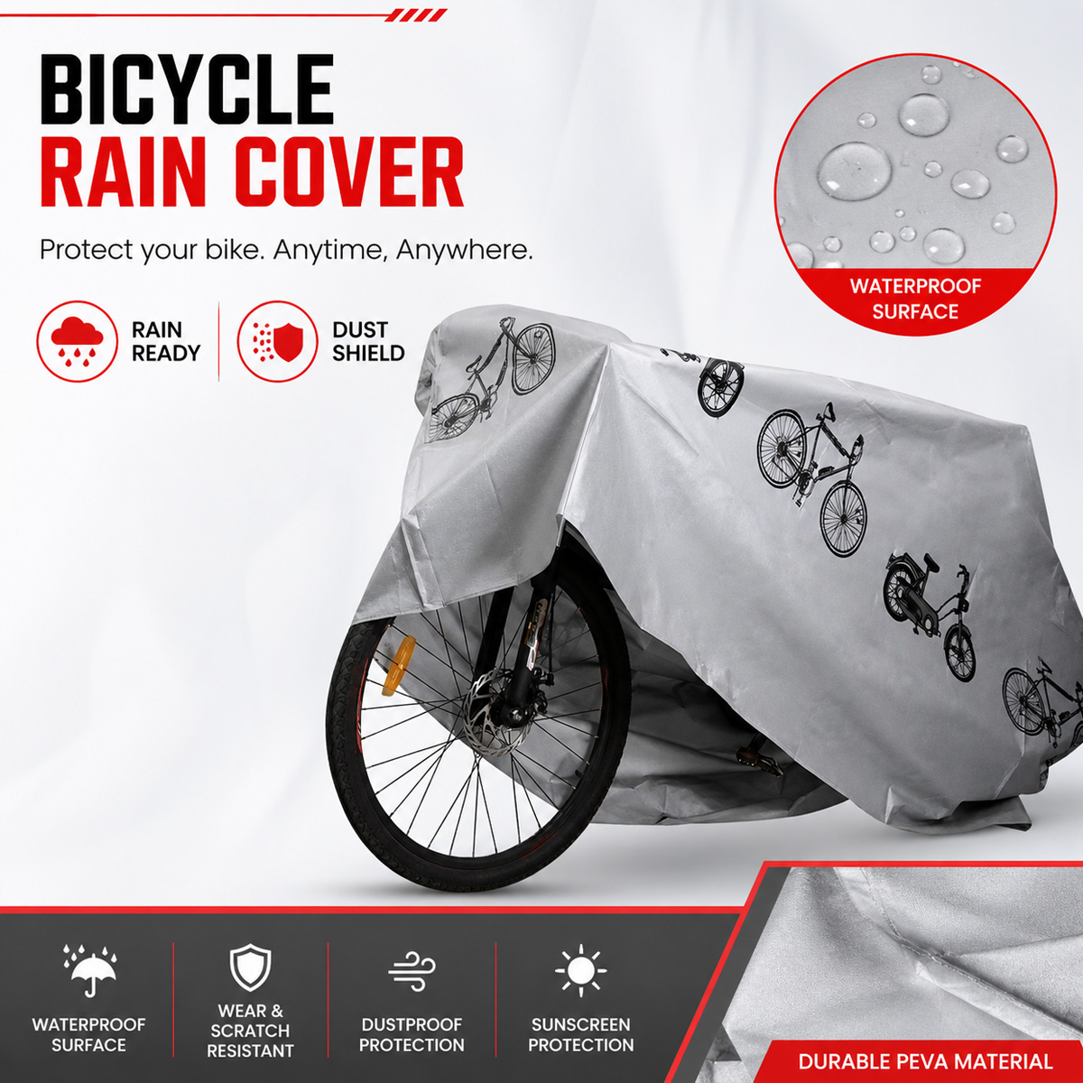 Uniwersalny pokrowiec na rower – Cycling Gear Storage recenzja i cena