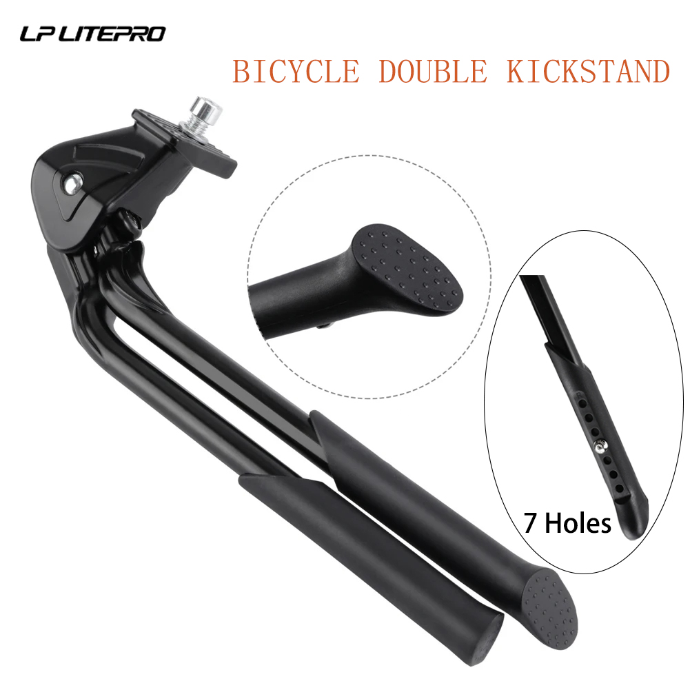 LP LITEPRO podwójna podpórka s – Bicycle Kickstand recenzja i cena
