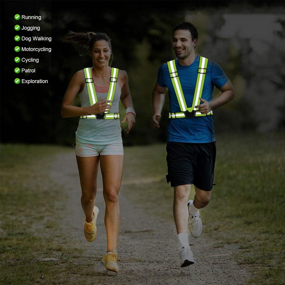 Kamizelka do biegania nocą, od – Reflective Cycling Vest recenzja i cena