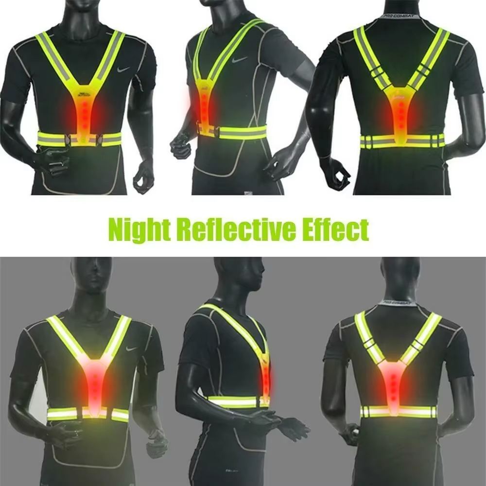 Kamizelka LED do biegania, odb – Reflective Cycling Vest recenzja i cena