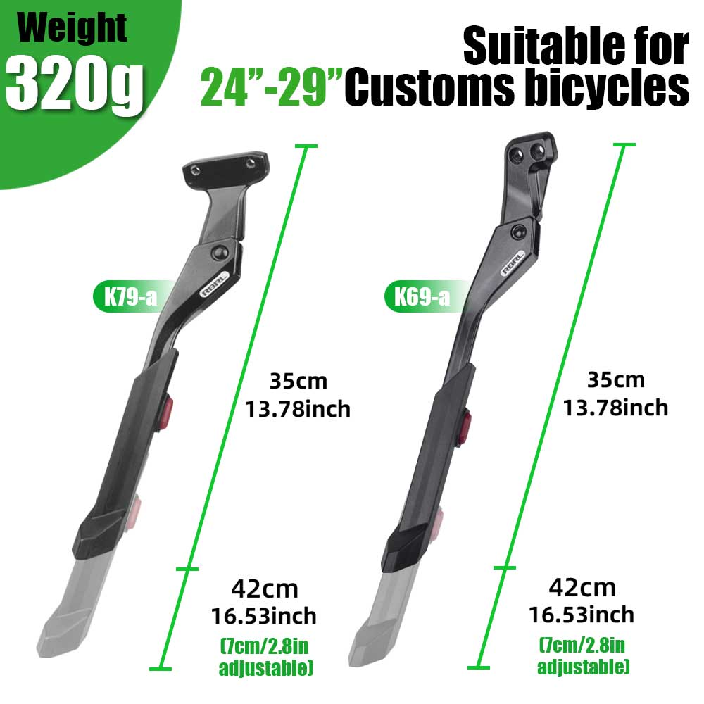 Podpórka rowerowa RBRL regulow – Bicycle Kickstand recenzja i cena