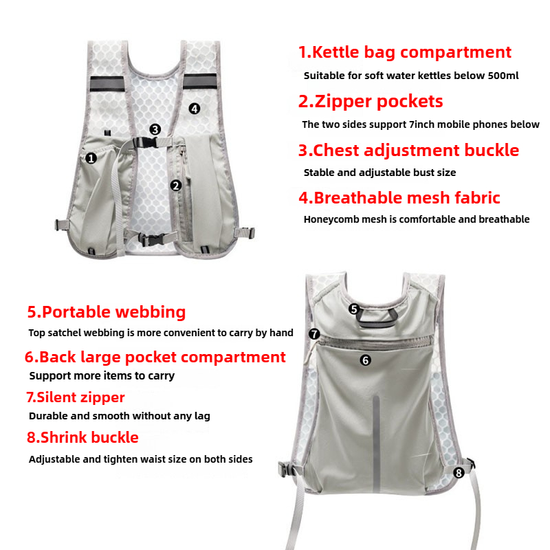 Nowa kamizelka do biegania i j – Reflective Cycling Vest recenzja i cena